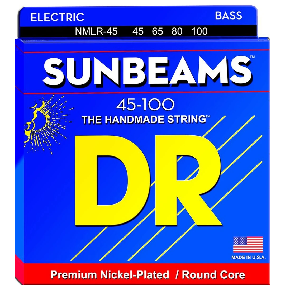 Струны для бас-гитары DR Sunbeams NMLR-45 45-100