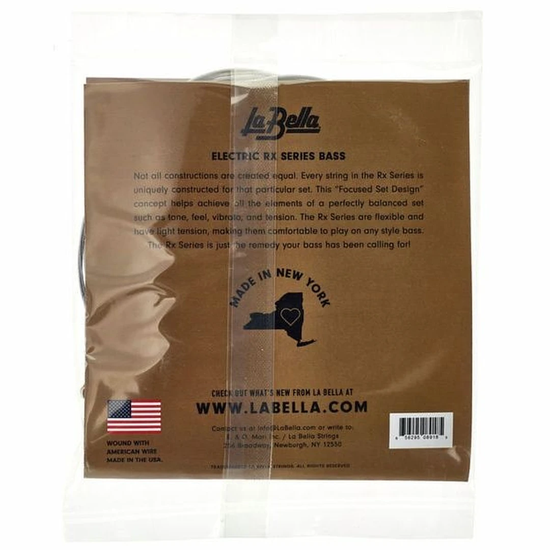 Струны для бас-гитары La Bella RX-S5C 45-130