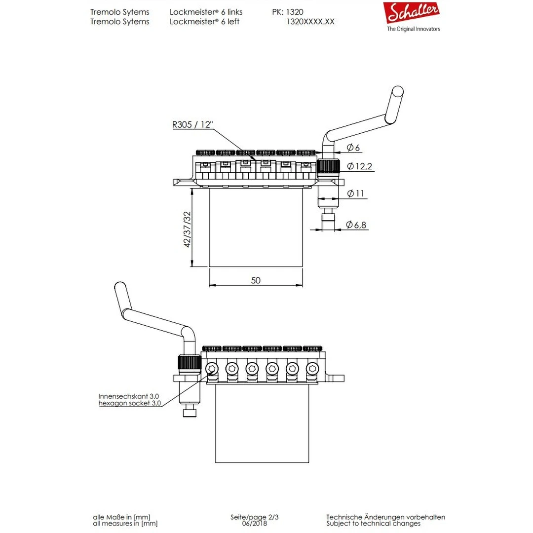 Бридж Schaller Lockmeister 6 L 13200242.12