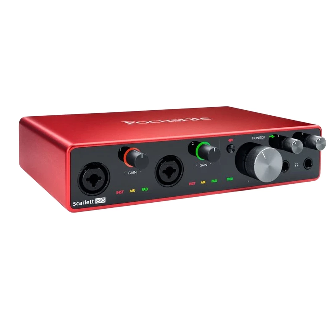 Аудиоинтерфейс Focusrite Scarlett 8i6 3rd gen