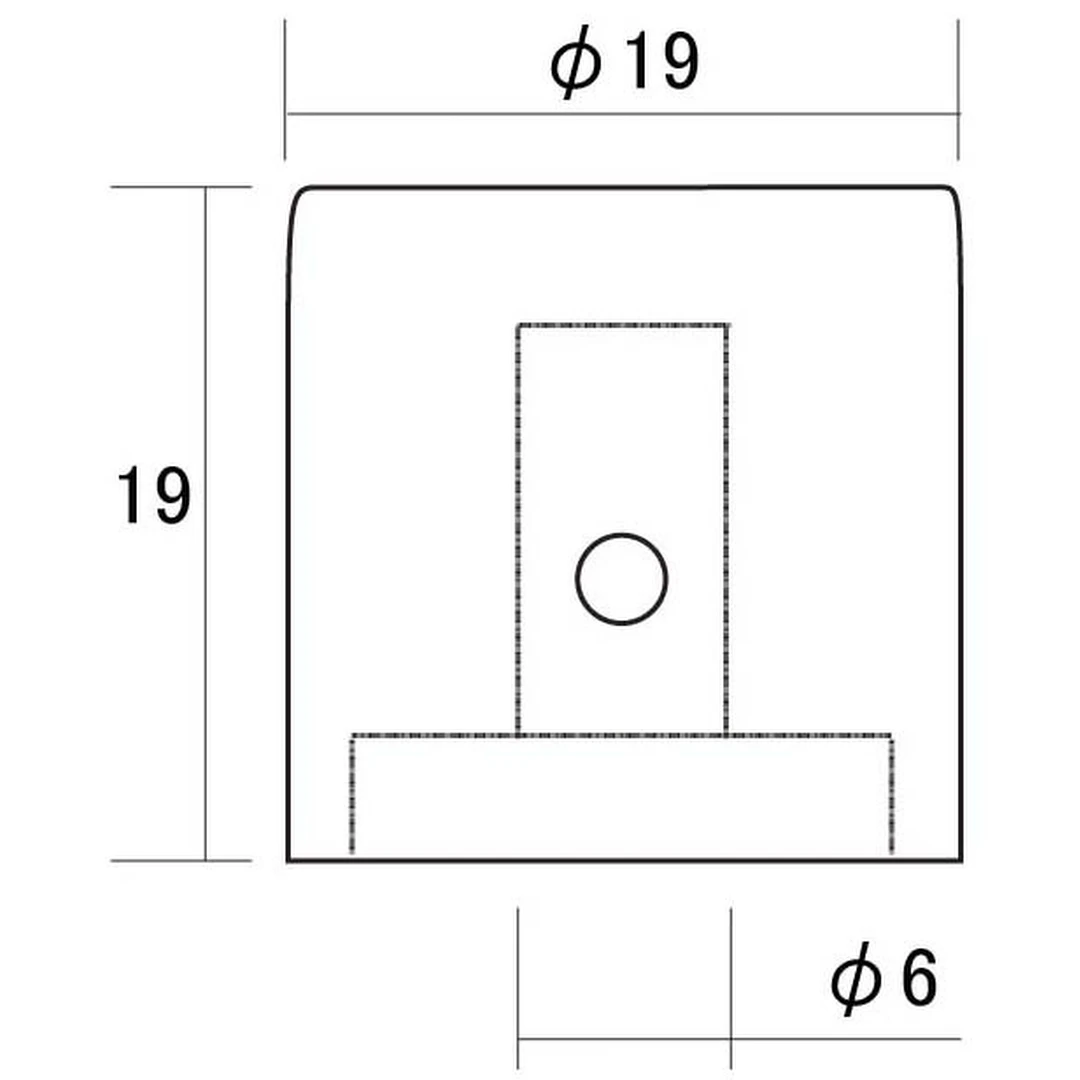 Ручка потенциометра Hosco MKB-19FF