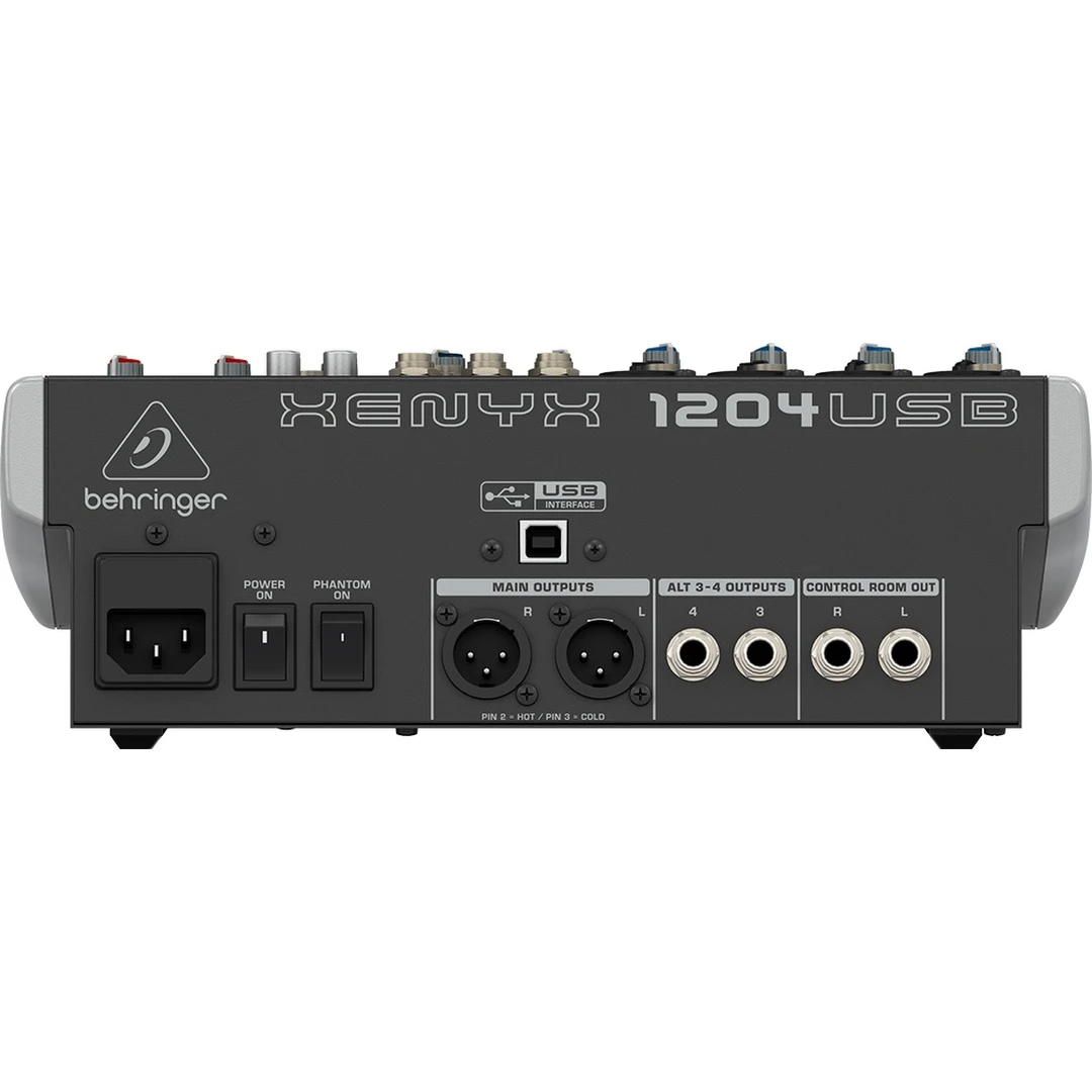 Микшерный пульт Behringer 1204USB