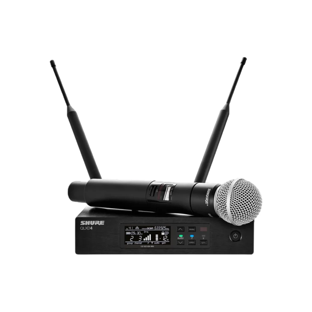 Ручной беспроводной передатчик Shure QLXD2 с капсюлем SM58