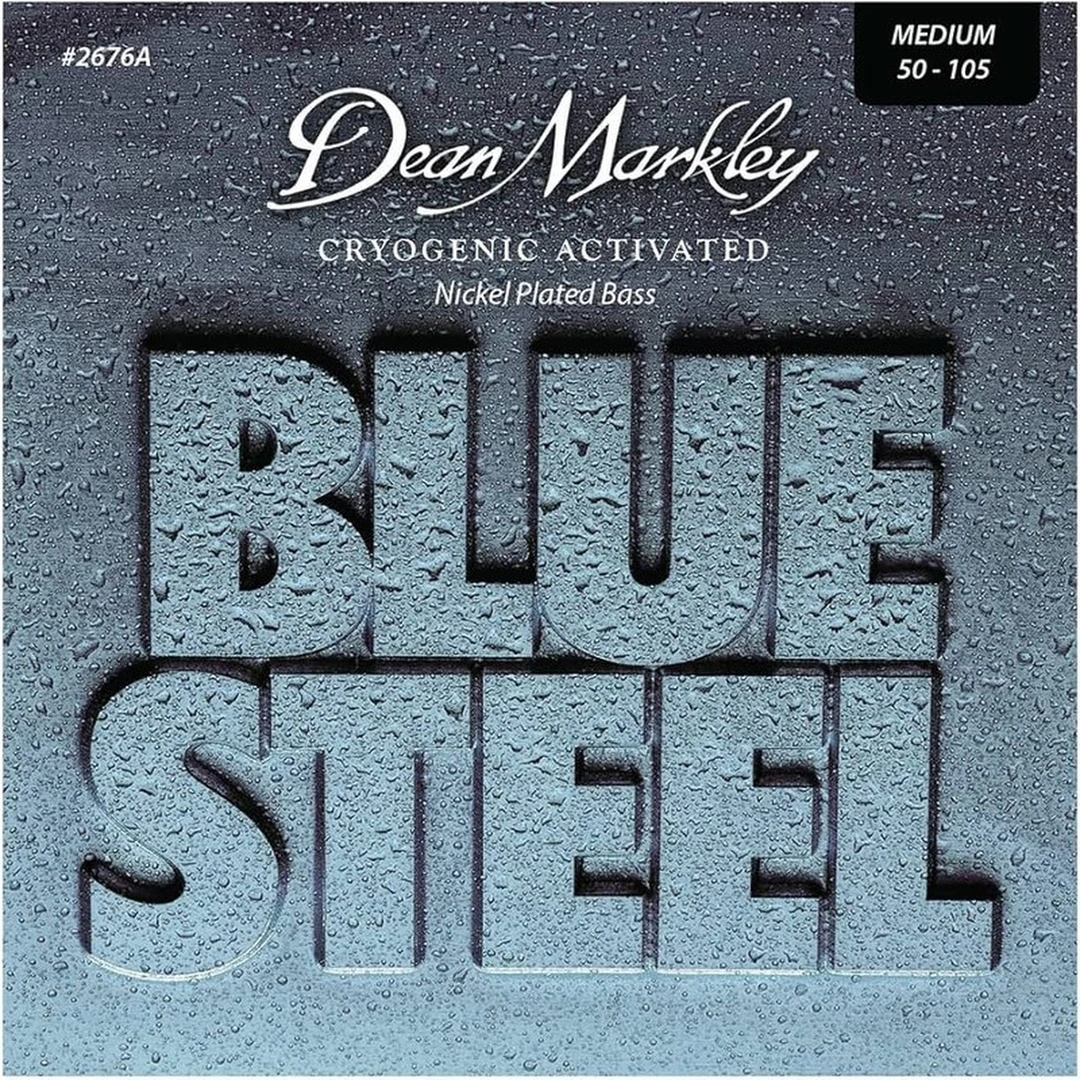 Струны для бас-гитары Dean Markley 2676A Blue Steel NPS 50-105
