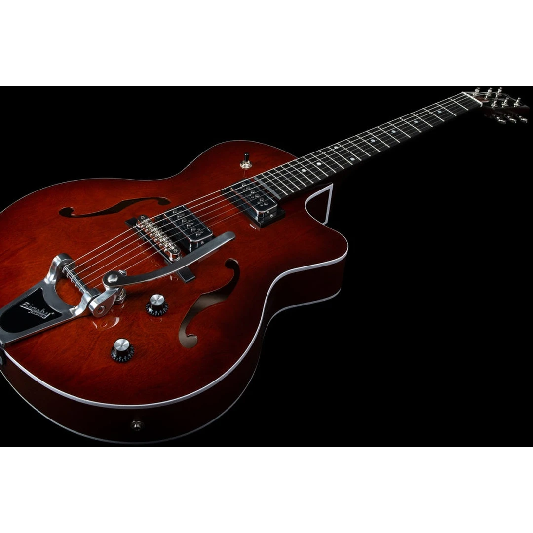 Полуакустическая гитара Godin 5th Ave Uptown T-Armond Havana Burst