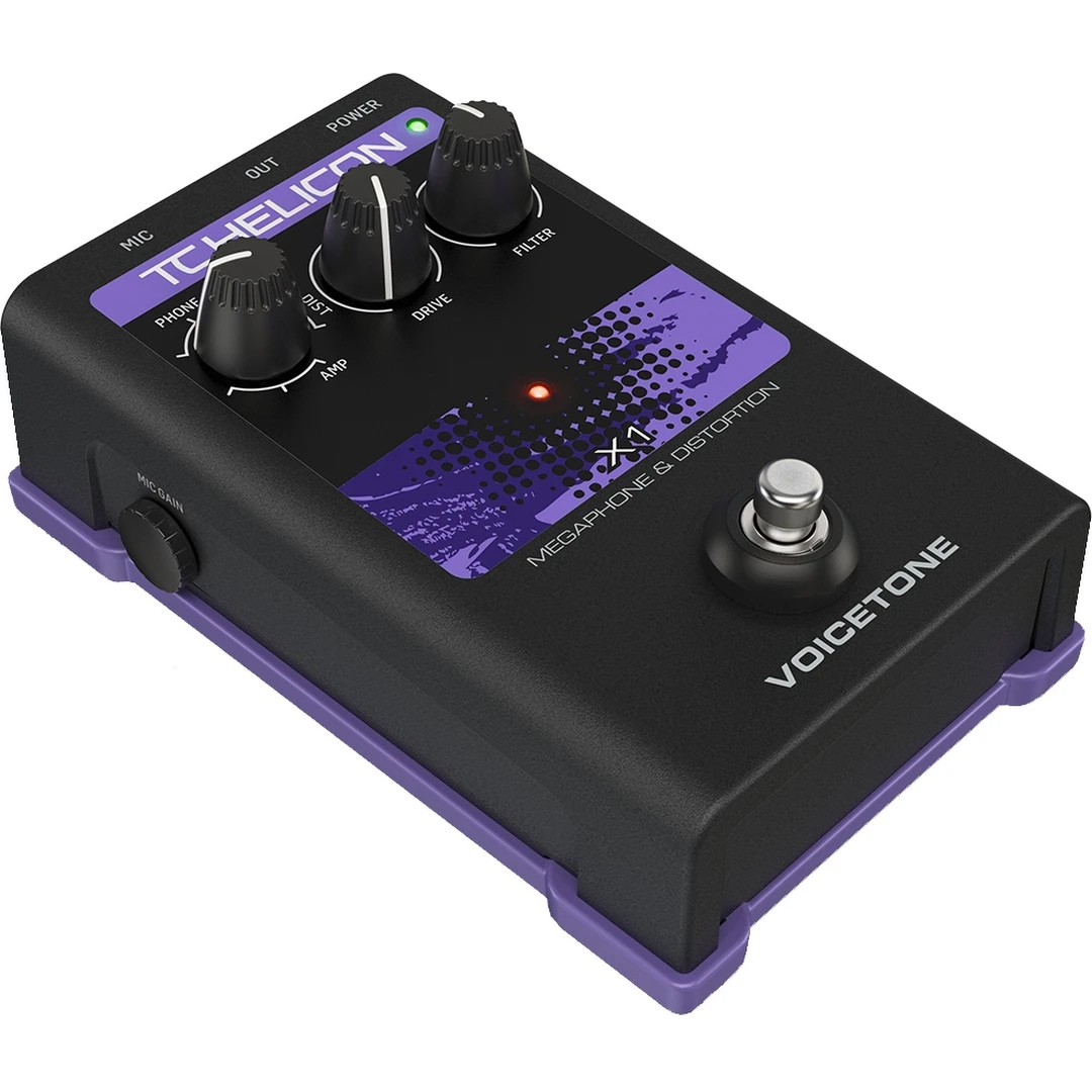 Педаль эффектов TC Helicon VoiceTone X1