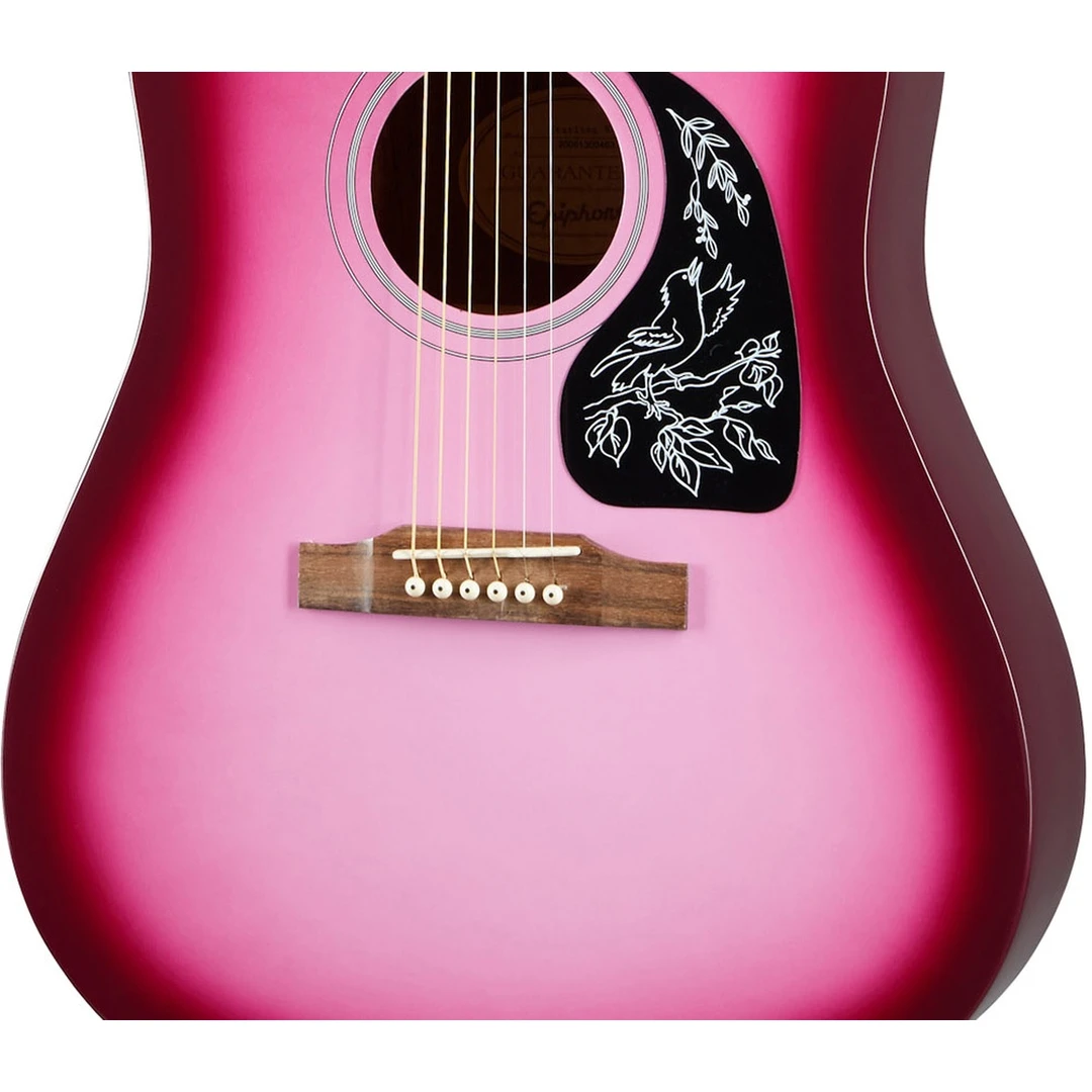 Акустическая гитара Epiphone Starling Hot Pink Pearl