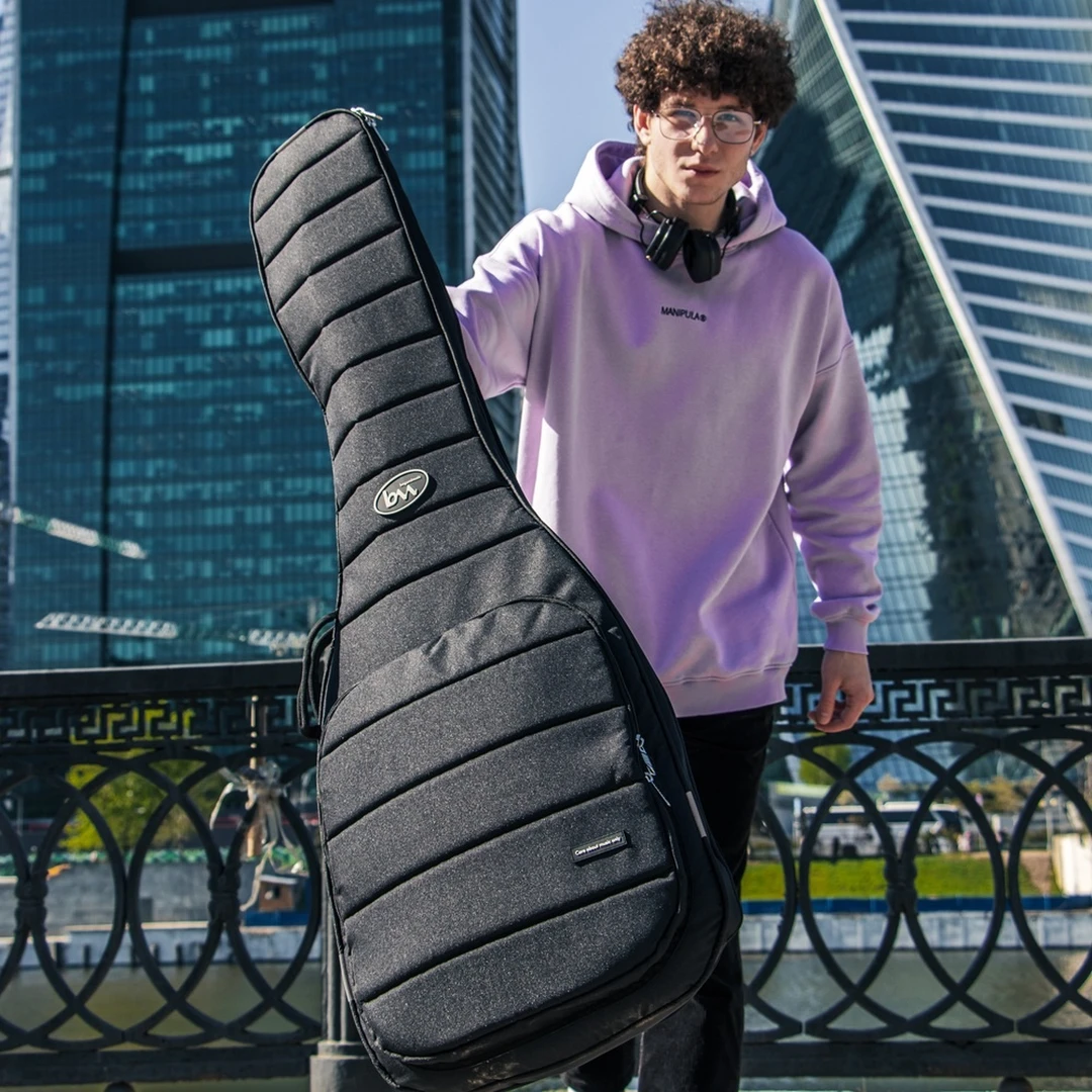 Чехол для бас-гитары Bagandmusic Bass Casual Plus BM1174