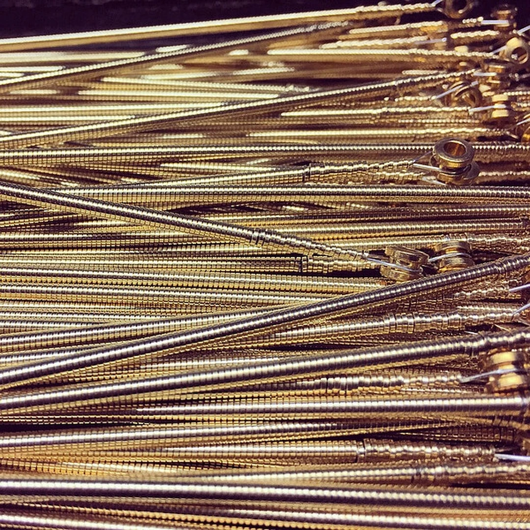 Струны для бас-гитары La Bella 760FGS Gold Flats 45-105