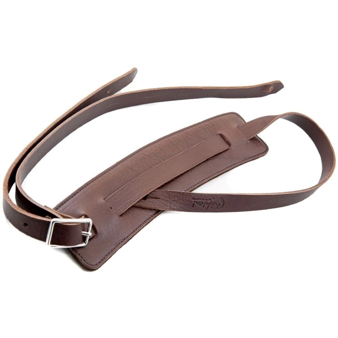 Ремень для гитары RightOn Straps Steady Leathercraft Slim Brown