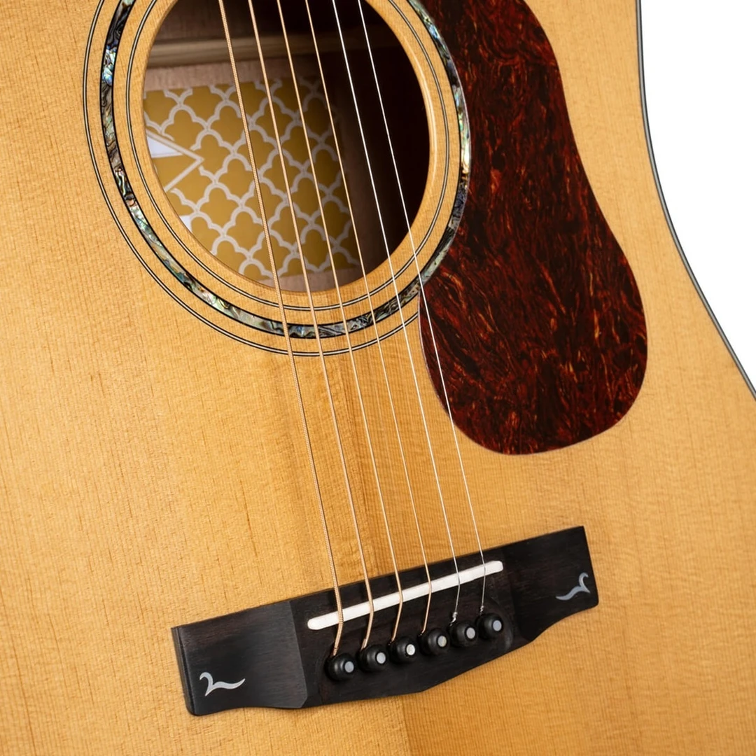 Электроакустическая гитара Cort Gold-DC6 WCASE NAT