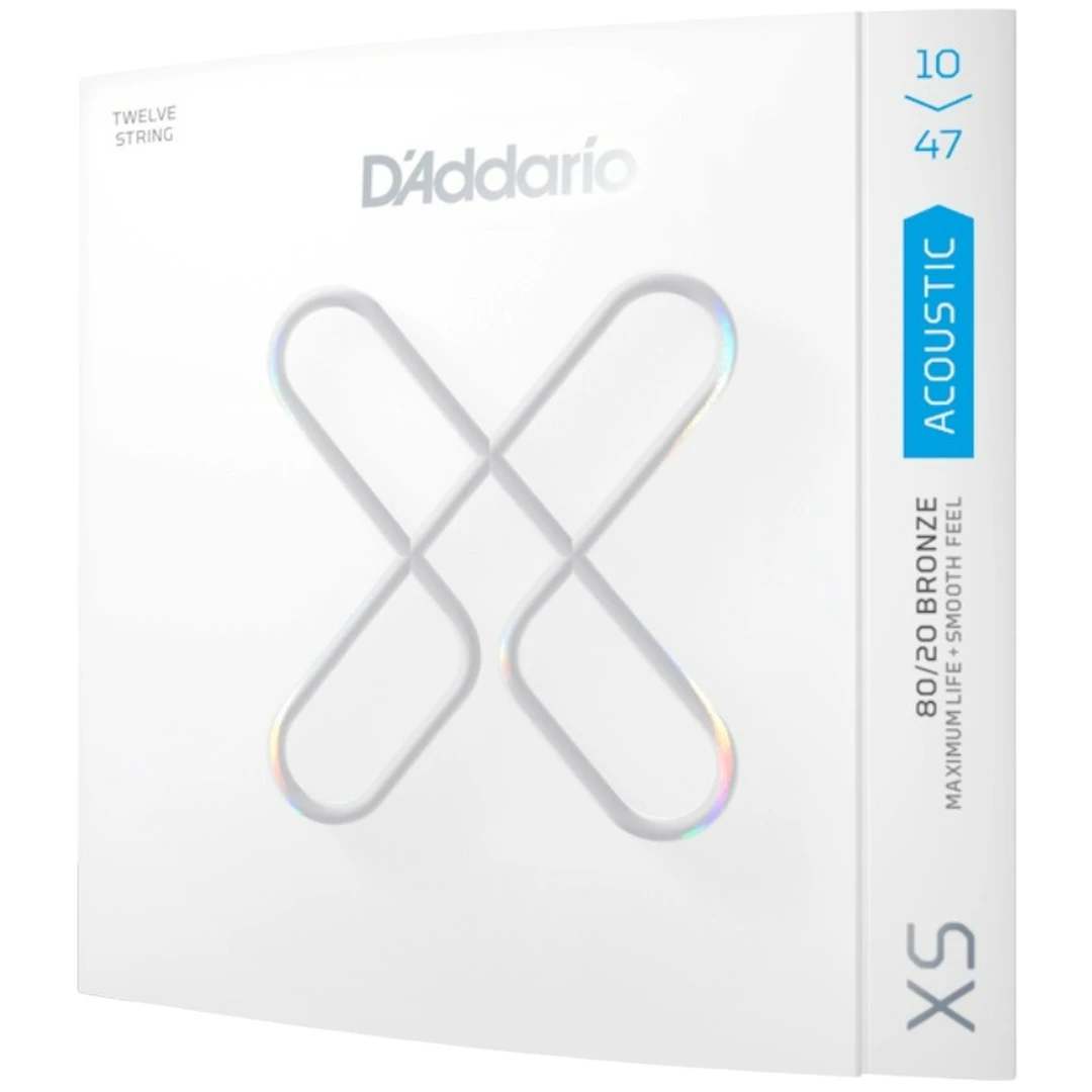 Струны для 12-ти струнной гитары D'Addario XSABR1047-12 10-47