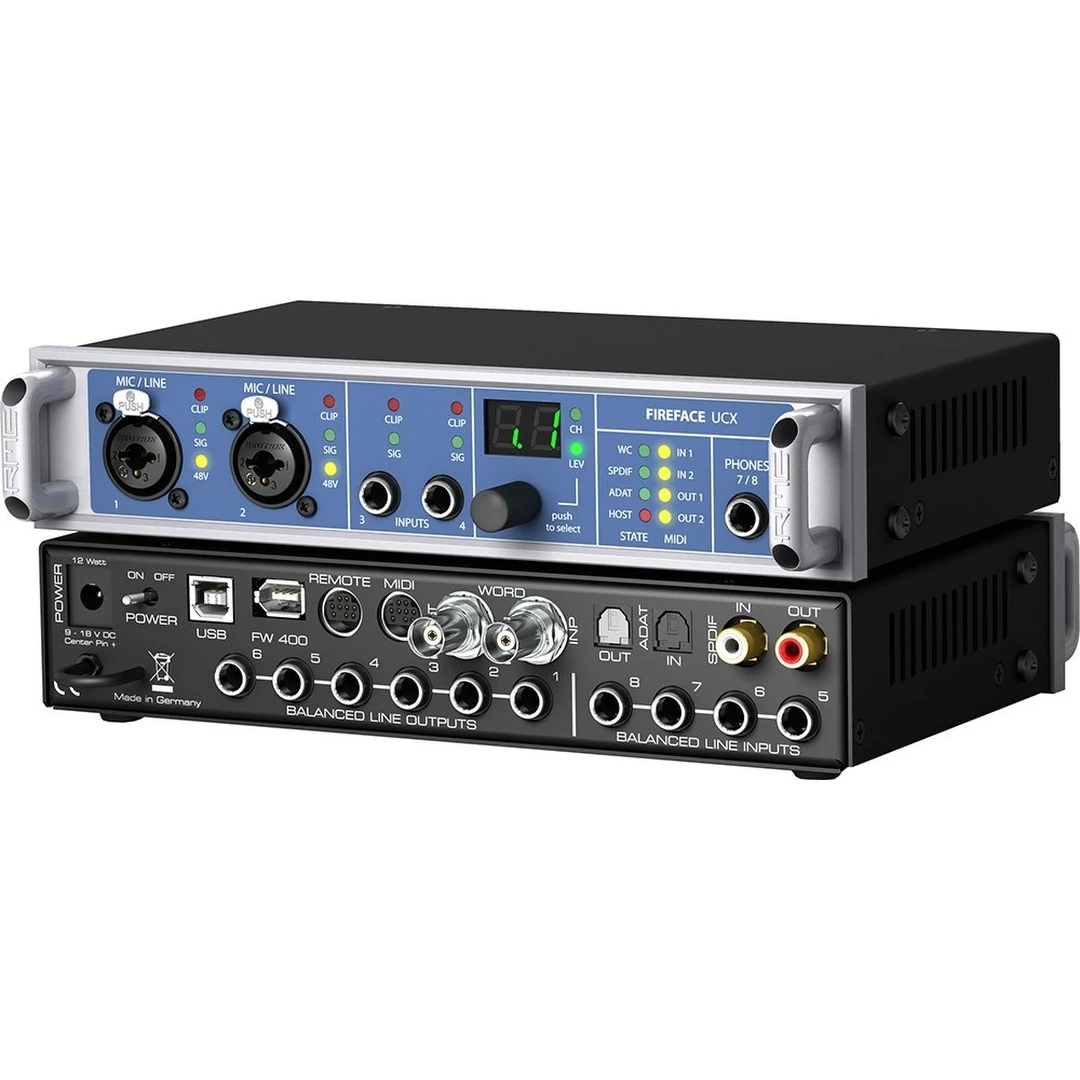 Аудиоинтерфейс RME Fireface UCX