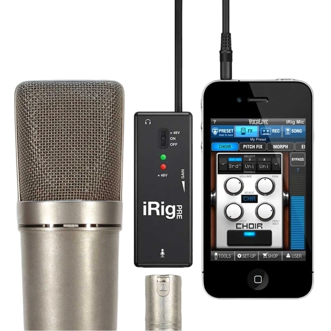 Предусилитель для микрофона IK Multimedia iRig PRE