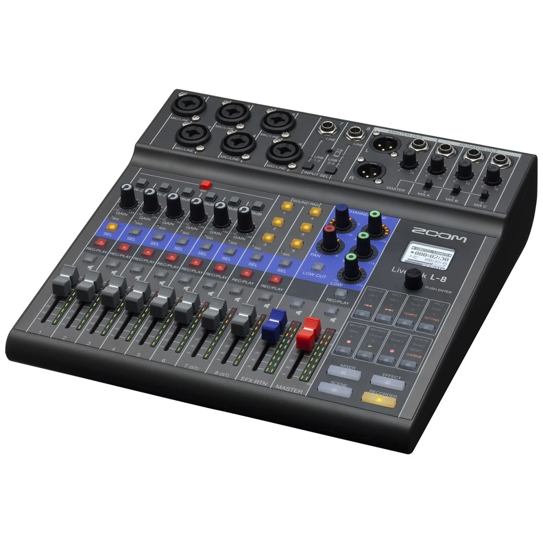 Портастудия Zoom LiveTrack L-8