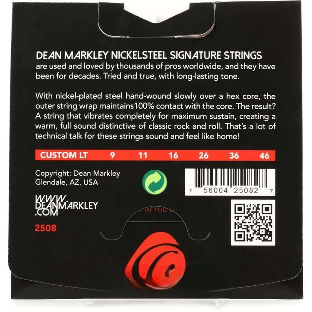 Струны для электрогитары Dean Markley 2508 Signature 9-46