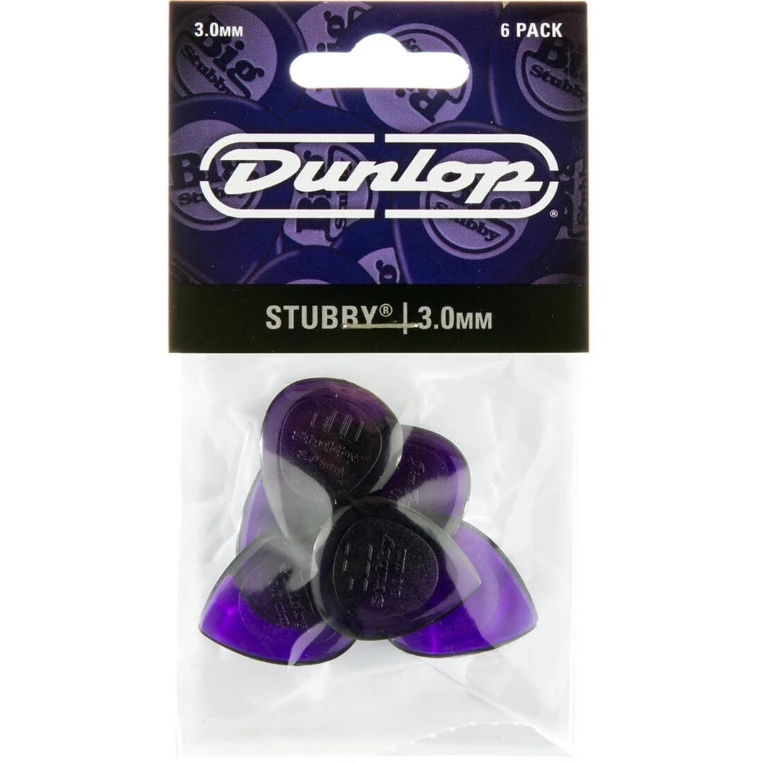 Набор медиаторов Dunlop 474P3.0 Stubby Jazz 3.0