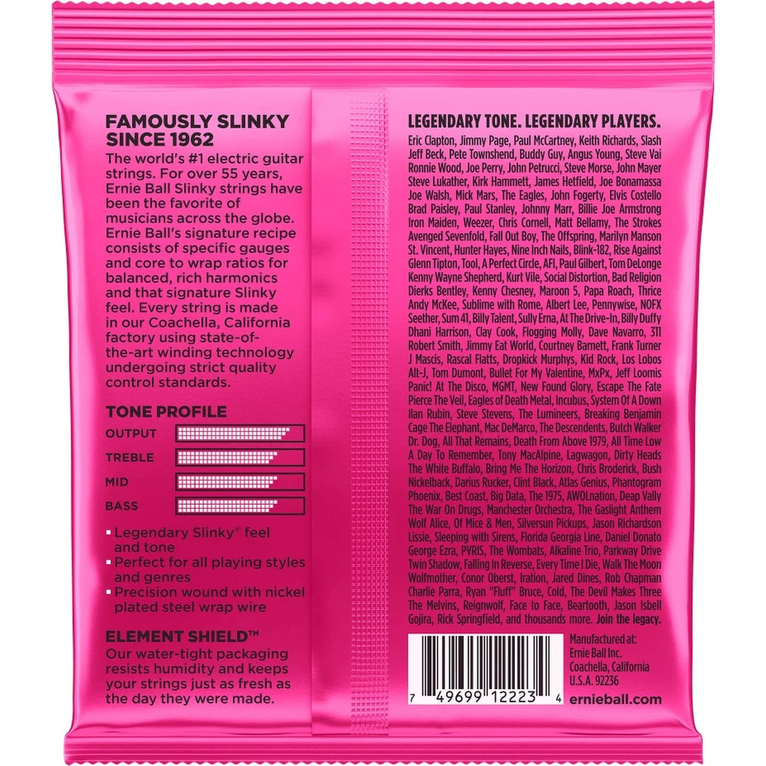 Струны для электрогитар Ernie Ball 2223 9-42