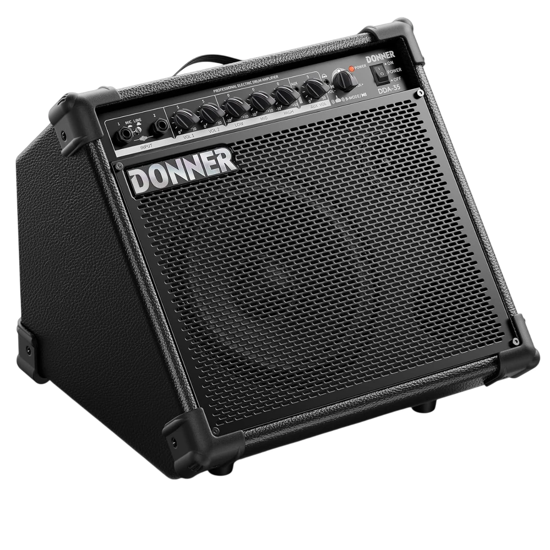Комбоусилитель для электронных ударных и клавишных инструментов Donner DDA-35 / EC1709