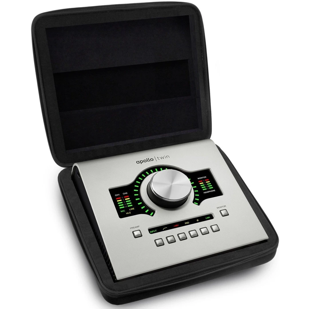 Кейс для аудиоинтерфейса UDG Creator Universal Audio Apollo Twin MKII Hardcase Black