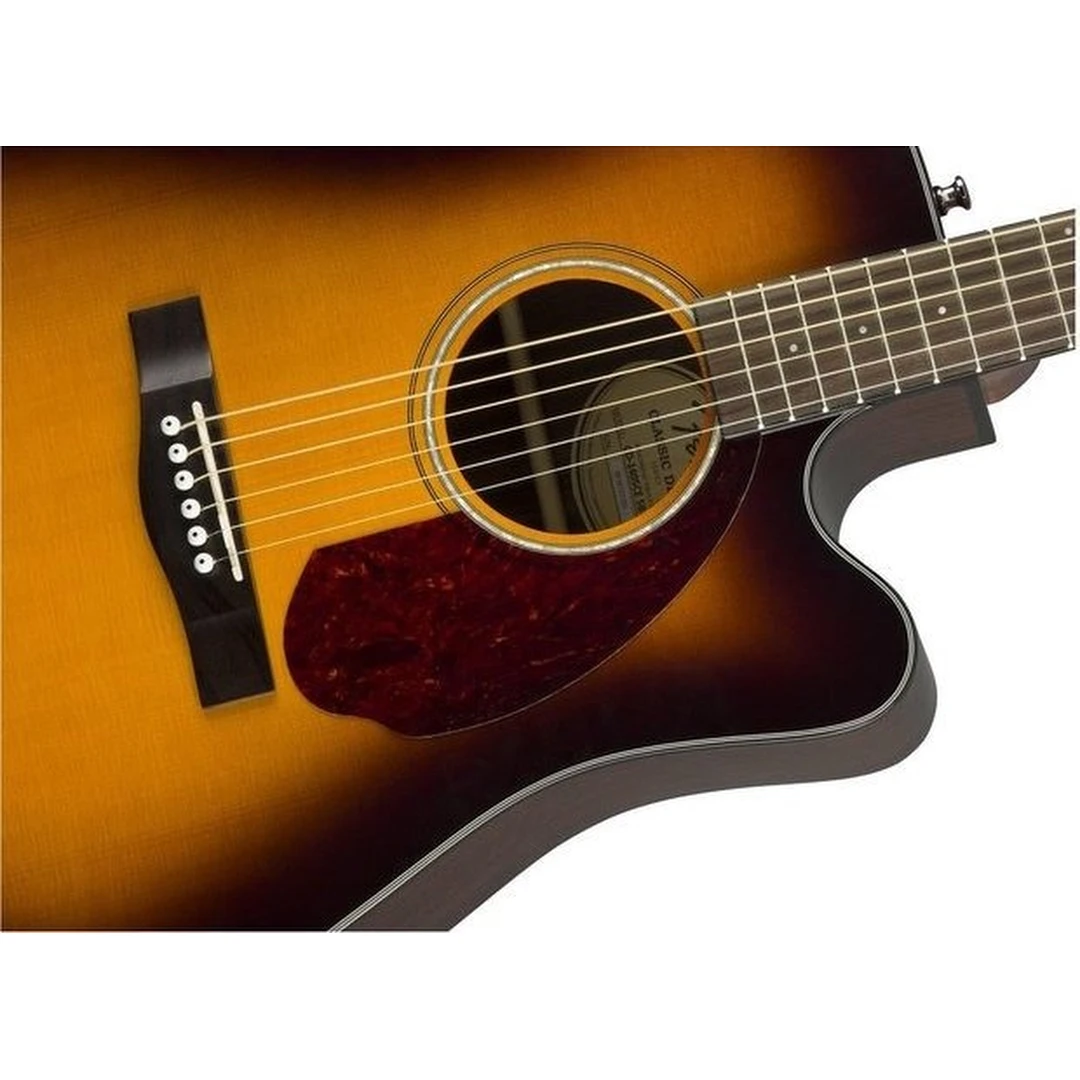 Электроакустическая гитара Fender CD-140SCE Sunburst