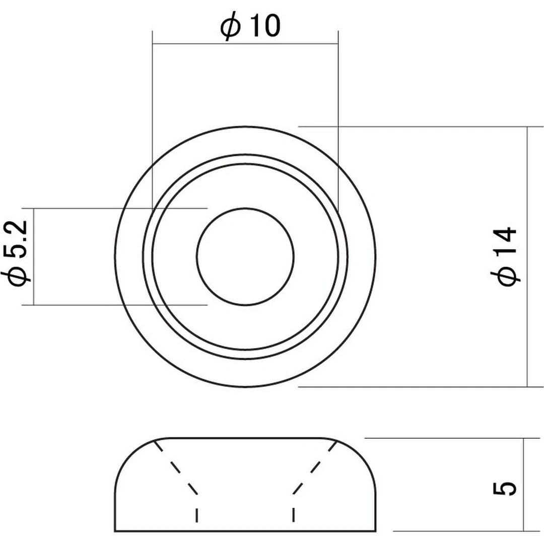 Шайбы для крепления грифа Hosco HK-NFSB
