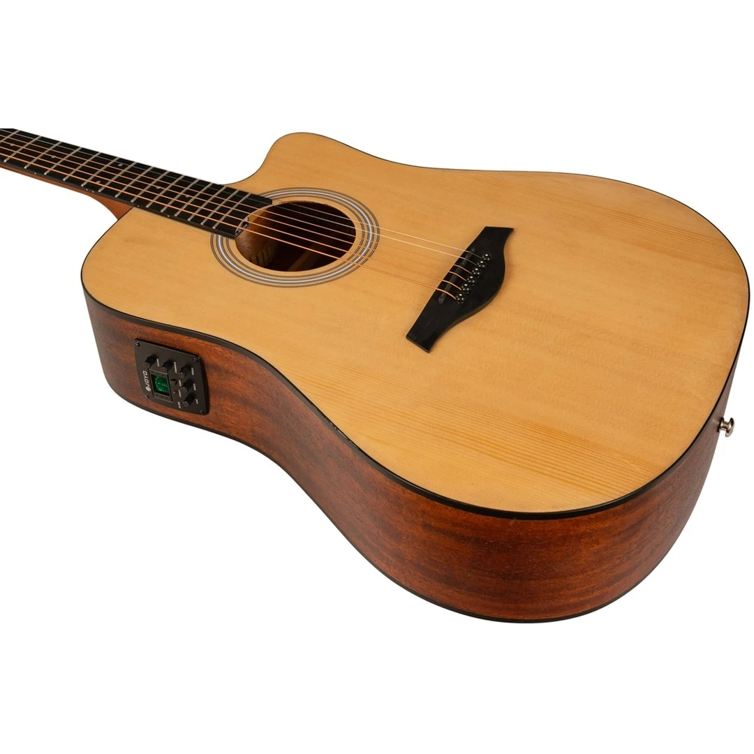 Электроакустическая гитара Rockdale Aurora D3 C NAT E Gloss