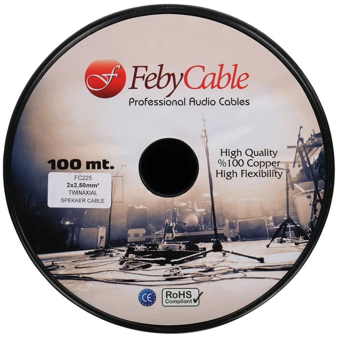 Акустический кабель Feby Cable FC225BK-50
