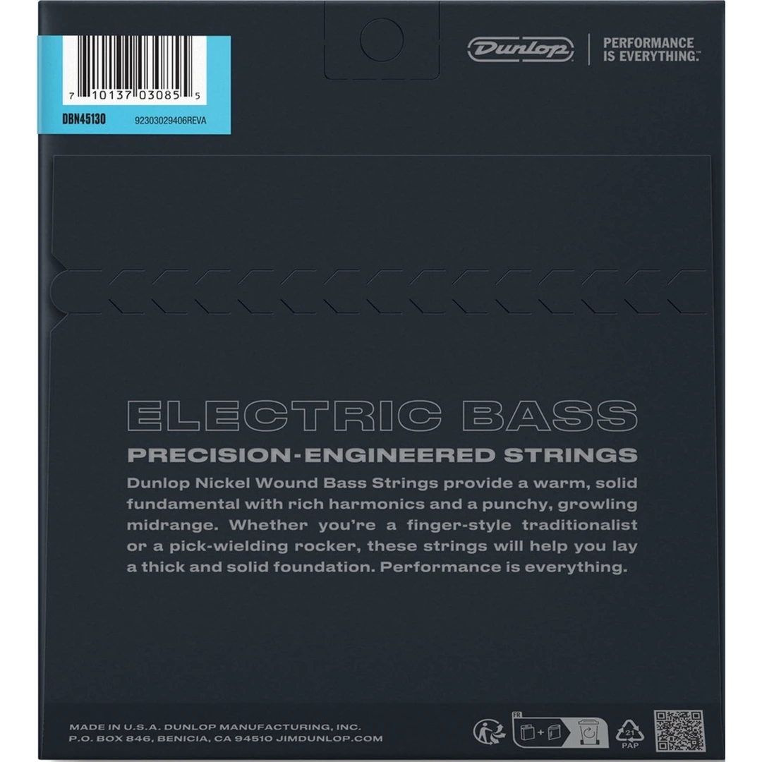 Струны для бас-гитары Dunlop DBN45130 45-130