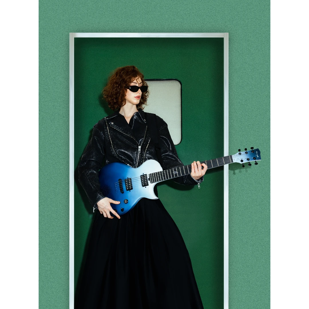 Смарт электрогитара Enya NOVA GO Sonic/BL + набор аксессуаров