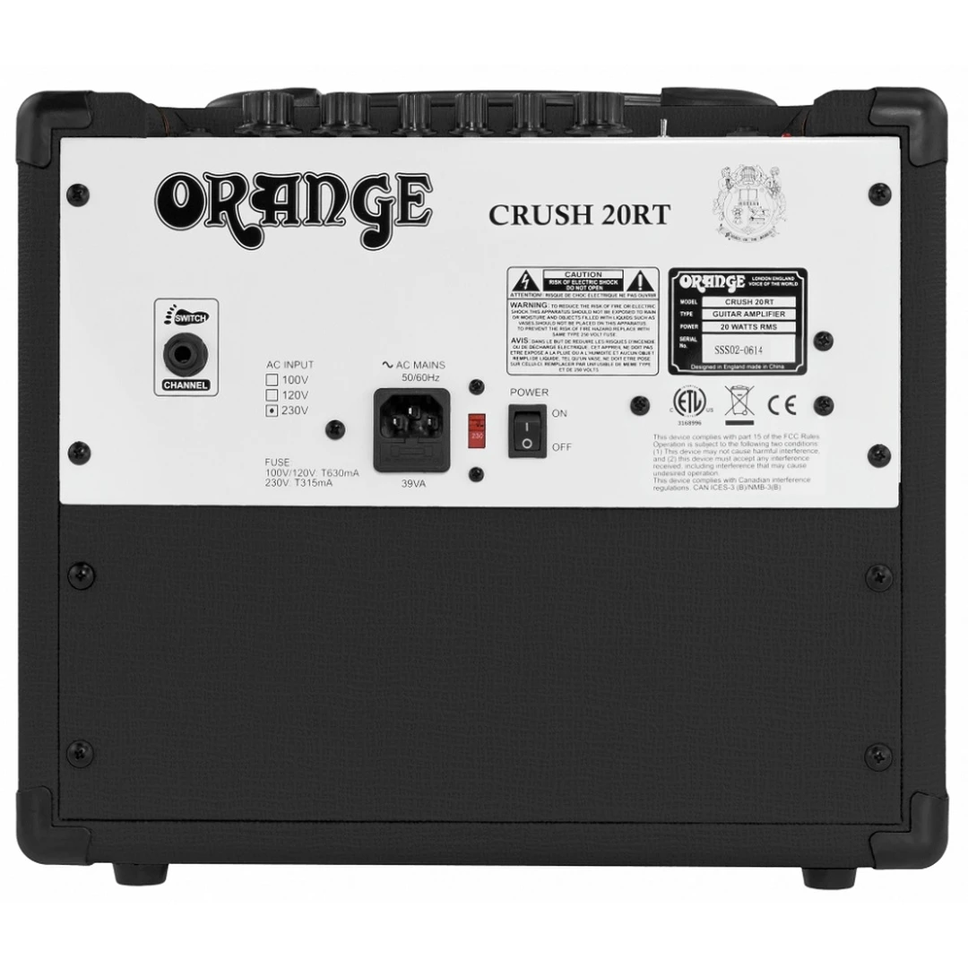 Комбоусилитель Orange Crush 20RT BK