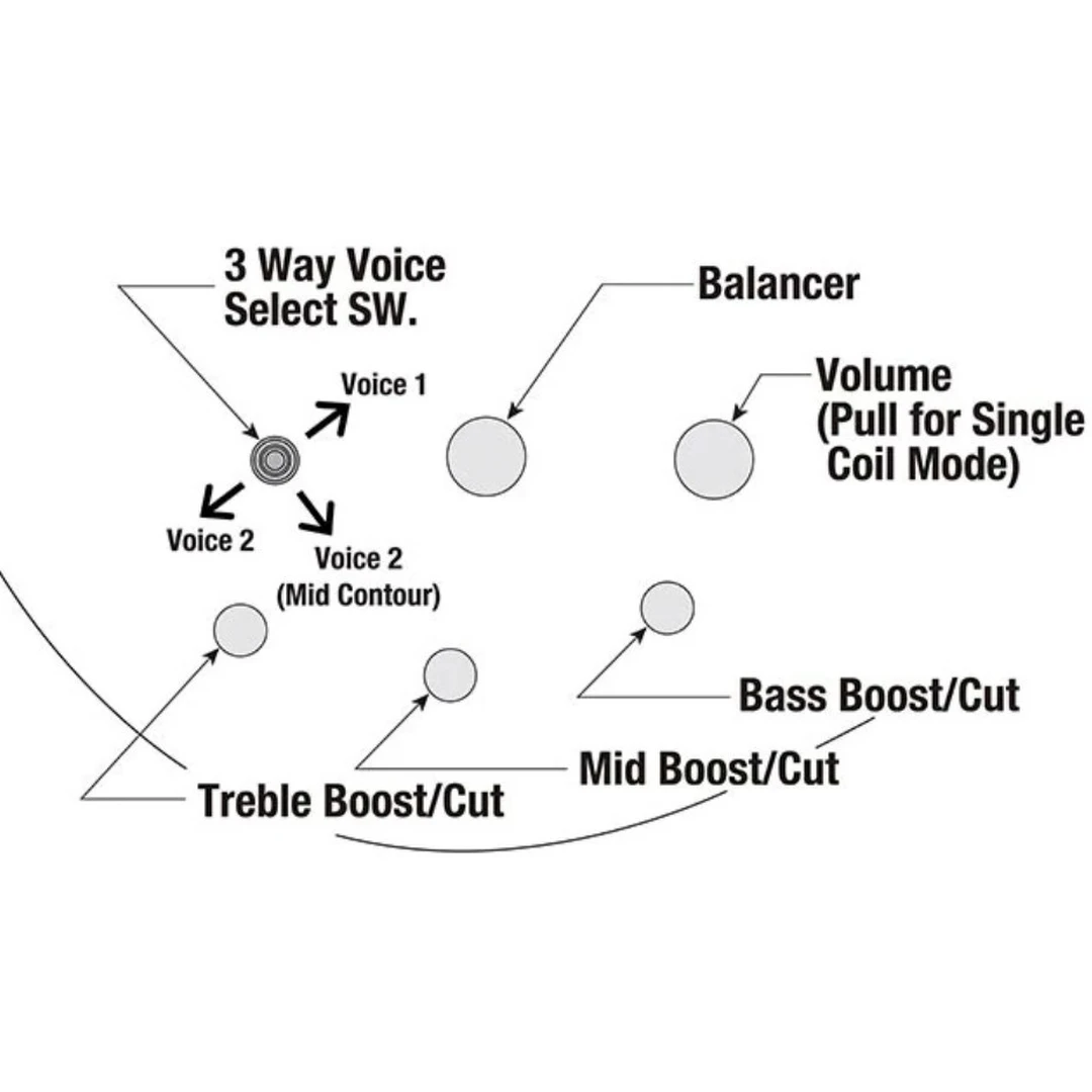 Бас-гитара Ibanez SRMS720-BCM