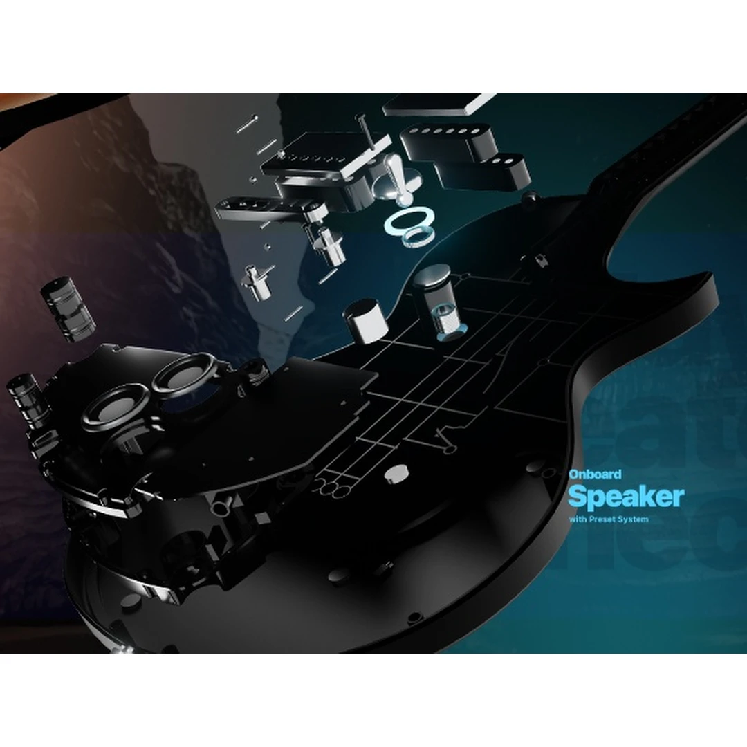 Смарт электрогитара Enya Sonic JT + набор аксессуаров