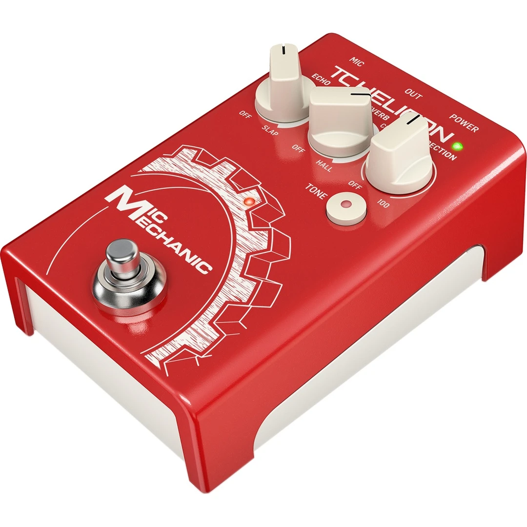 Педаль эффектов TC Helicon VoiceTone Mic Mechanic 2
