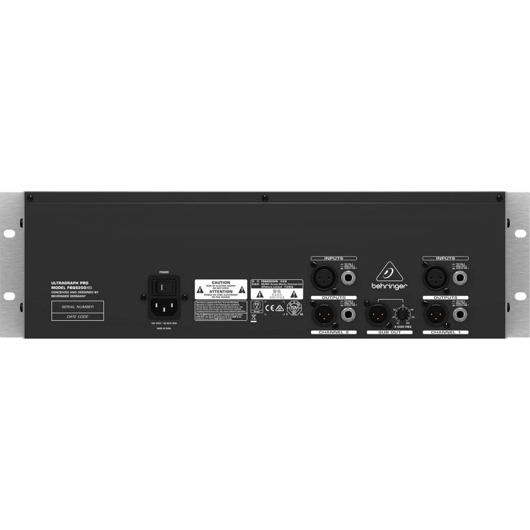 Графический эквалайзер Behringer FBQ6200HD