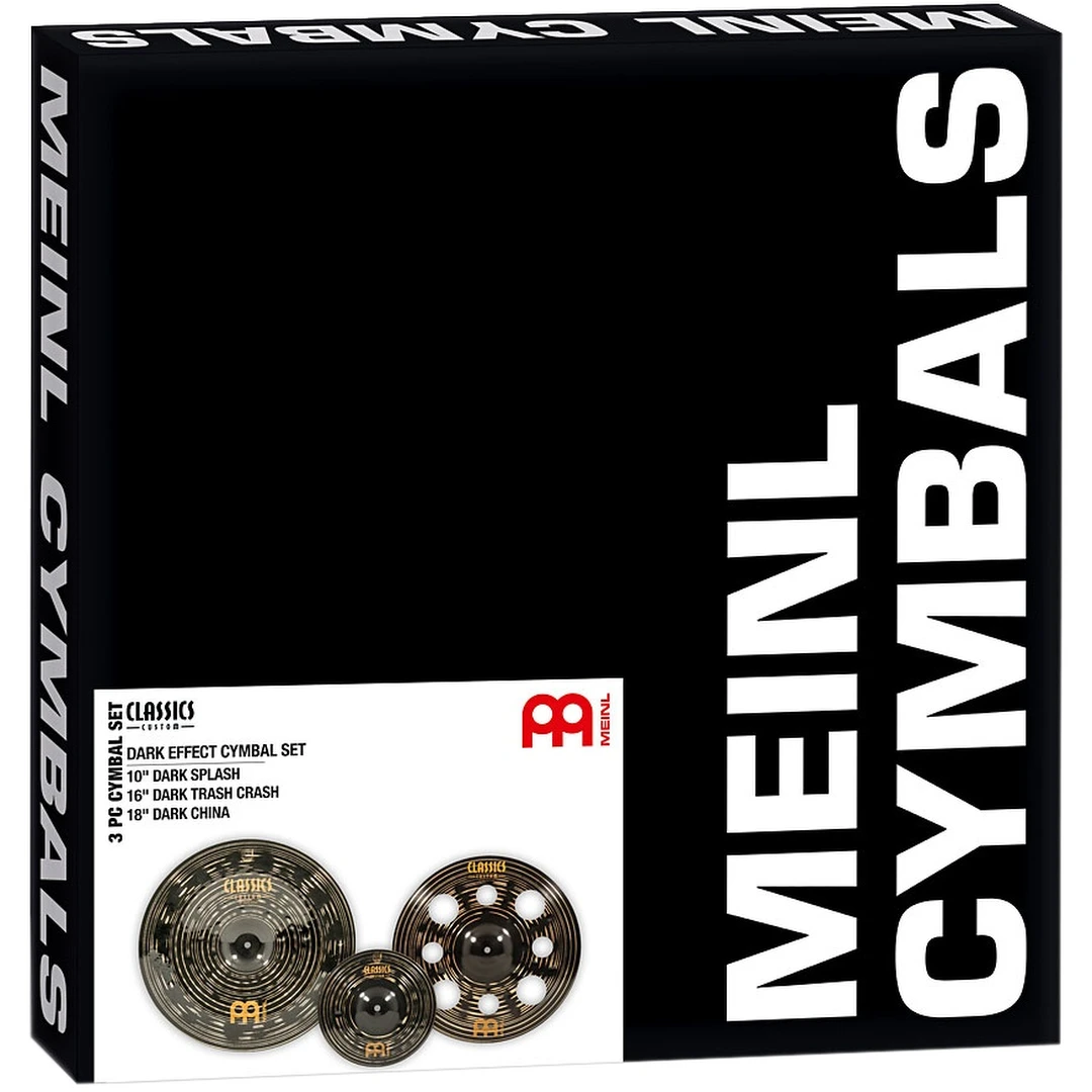 Комплект тарелок Meinl Classics Custom Dark CCD101618