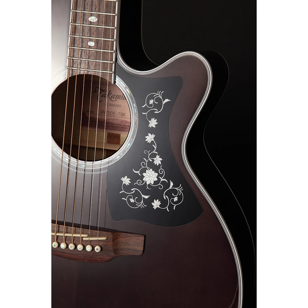 Электроакустическая гитара Takamine GN75CE-TBK