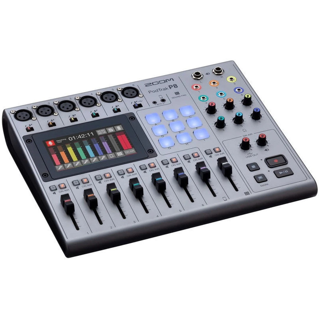 Портастудия Zoom PodTrak P8