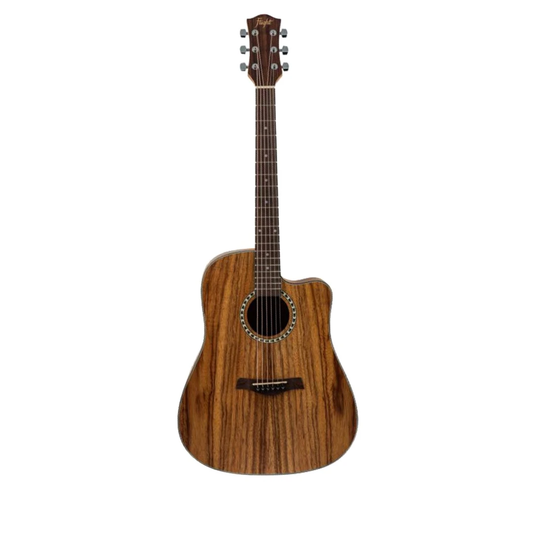 Акустическая гитара Flight D-155C TEAK NA