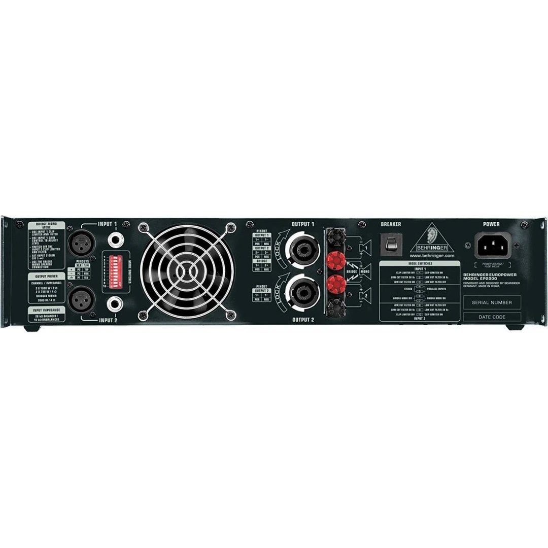 Усилитель Behringer EP2000
