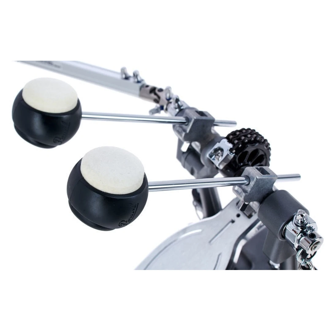 Педаль для барабанов двойная Pearl P1032 Eliminator Solo Black
