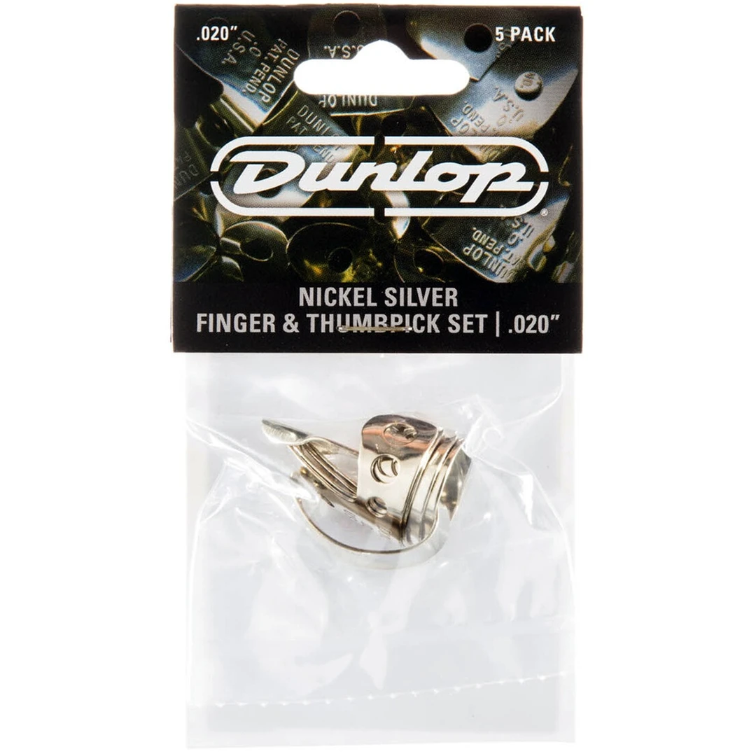 Набор когтей Dunlop 33P.020 Nickel Silver