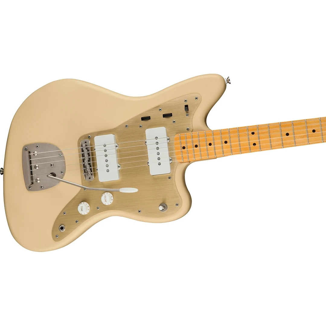 Электрогитара Fender Squier 40th Anniversary Jazzmaster MN Aged Hardware Satin Desert Sand