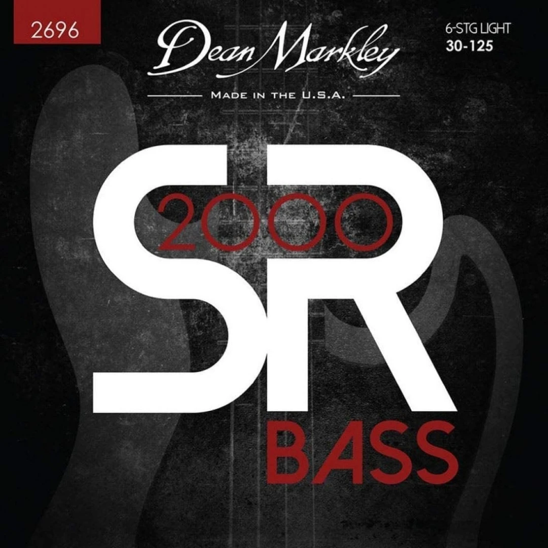 Струны для бас-гитары Dean Markley 2696 SR2000 30-125 6-Strings