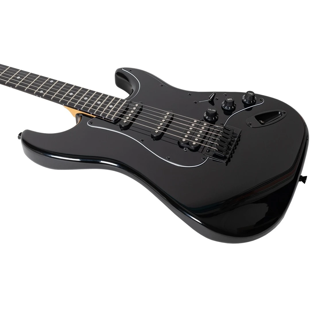 Электрогитара Rockdale Stars Black Limited Edition HSS BK