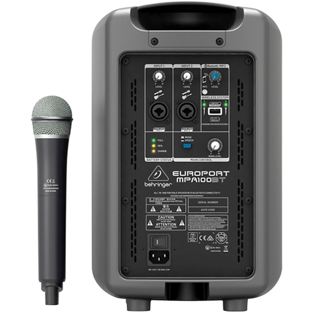 Портативная акустическая система Behringer MPA100BT