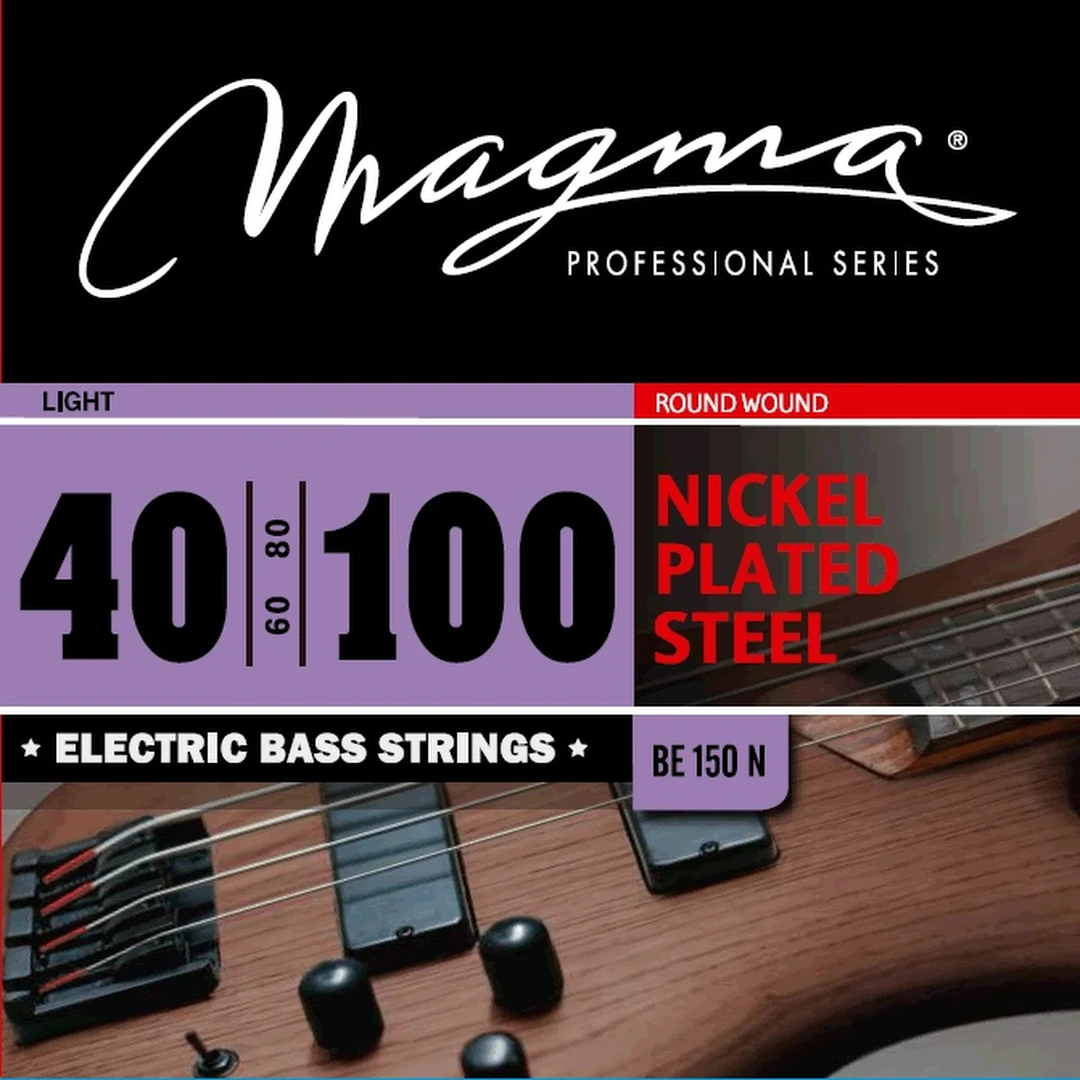 Струны для бас-гитары Magma Strings BE150N 40-100