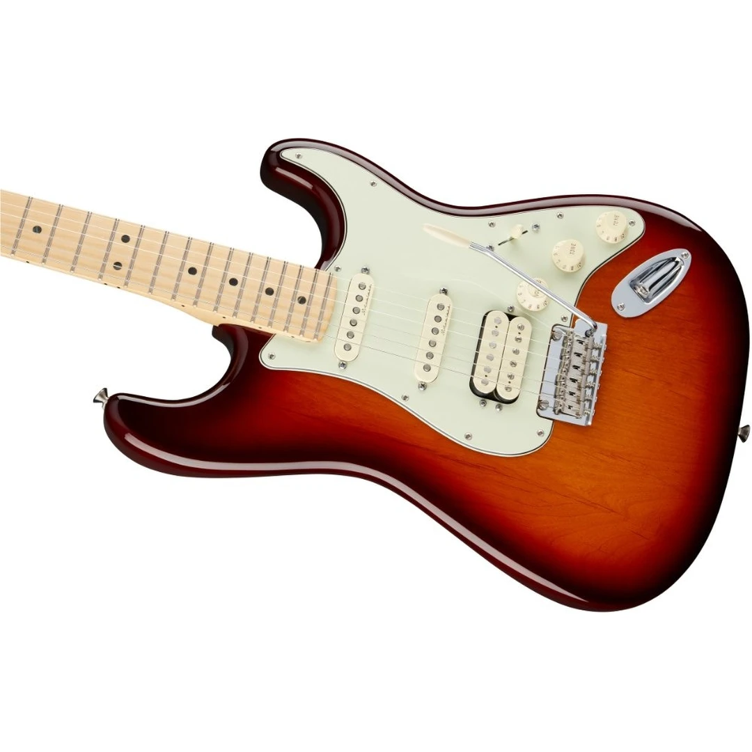 Электрогитара Fender Deluxe Stratocaster HSS MN Tobacco Burst