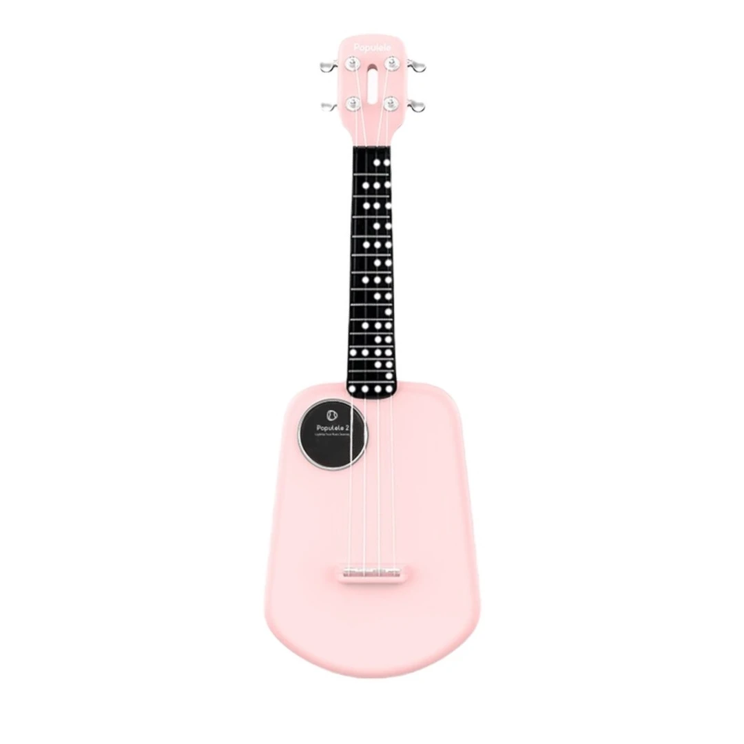Укулеле PopuMusic Populele 2 Smart Ukulele Carbon Fiber Edition Pink