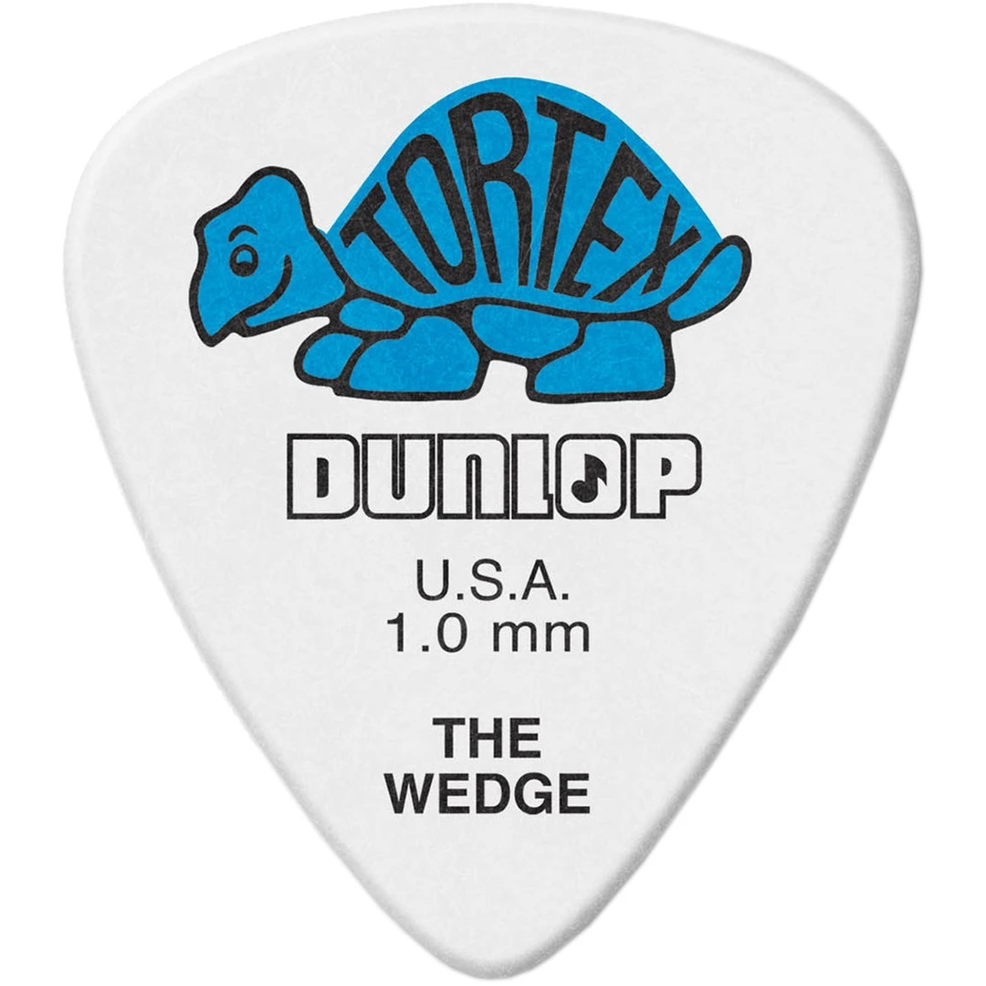 Медиатор Dunlop 424R1.0 Tortex Wedge 1.0